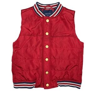 Janie and Jack Boys Puffer Vest Size 18-24 Months